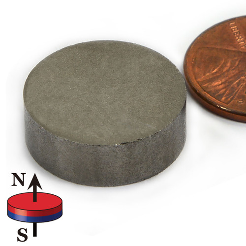 5/8"x3/8" SmCo Disc Magnet with 13.4 LB Pull Force