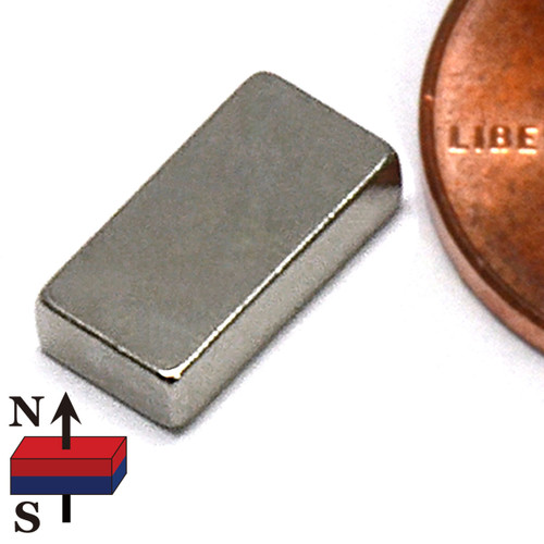 4/10"X2/10"X1/10" NdFeB Rare Earth Magnets