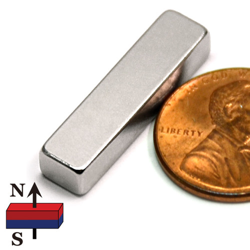 1"x1/4"x3/16" NdFeB Rare Earth Magnets