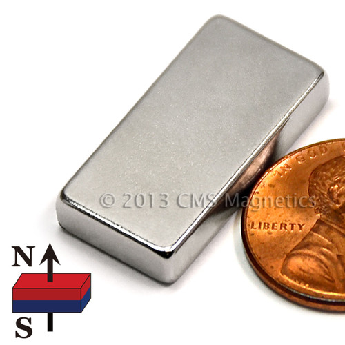 1X1/2X3/16" Neodymium Magnets