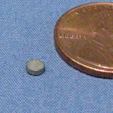 SmCo Magnets Dia 3mmX1mm Samarium Cobalt Magnets 572 F Temperature