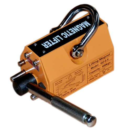 Magnetic Lifter 880 lbs Neodymium with On/Off Handle