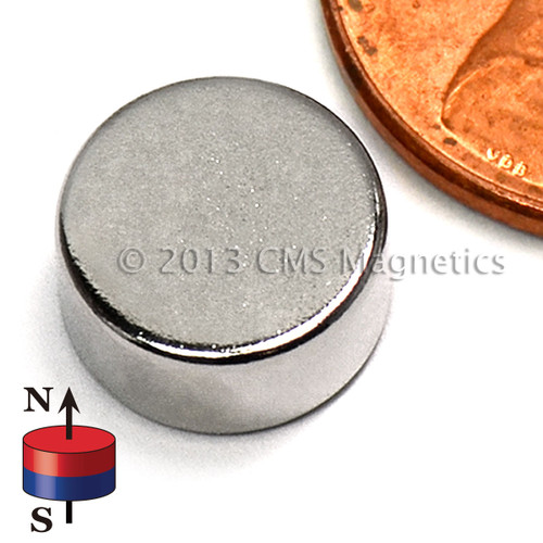 1/4 - 1/2 Diameter Rare Earth Magnets
