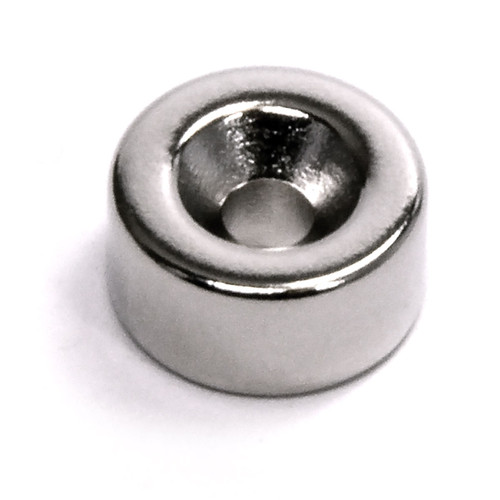 Strong Rare Earth Magnet with One Side Countersunk