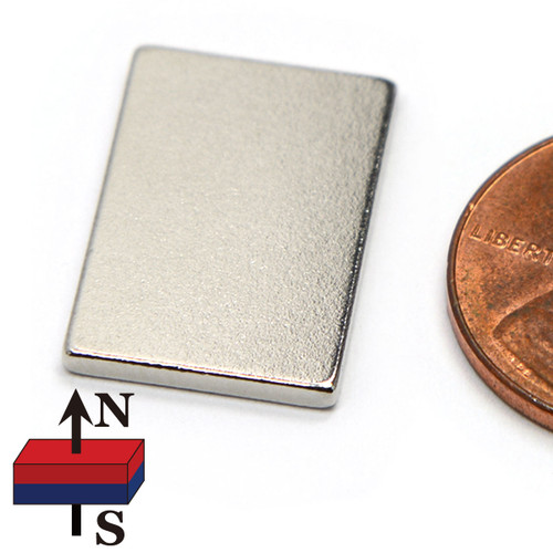 N45 Neodymium Rectangular Magnet utilized in industrial and craft applications