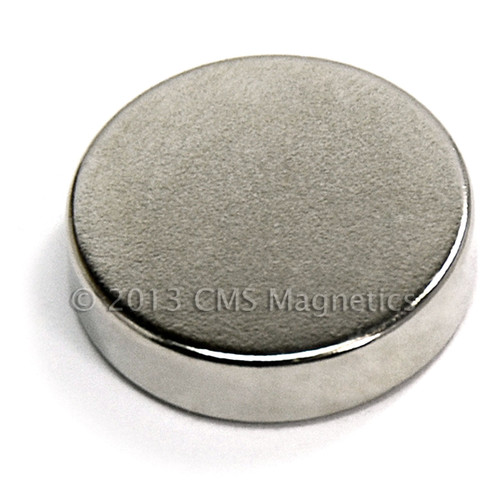 Neodymium Magnet 3/4X3/16" NdFeB Rare Earth Disc Magnet