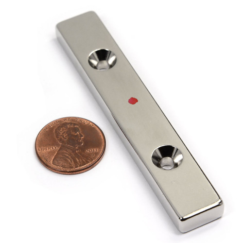 Countersunk Bar Magnets
