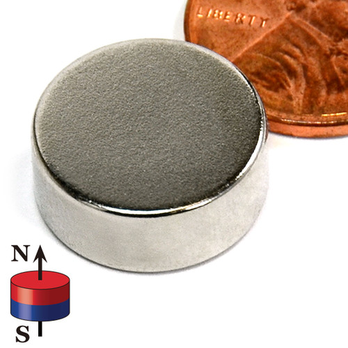 N45 Neodymium Disc Magnet 5/8x1/4"