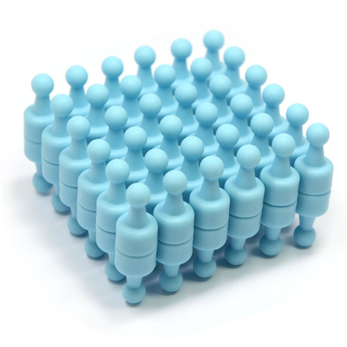 Baby Blue Push pins