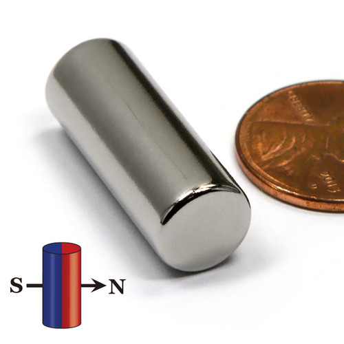 Neodymium Rare Earth Cylindrical Magnet Diametrically Magnetized