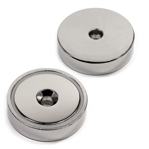 Neodymium Pot Magnets, Round Base Magnets