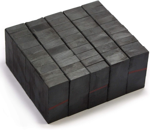50 Ceramic 8 Ferrite Magnets, 1 7/8