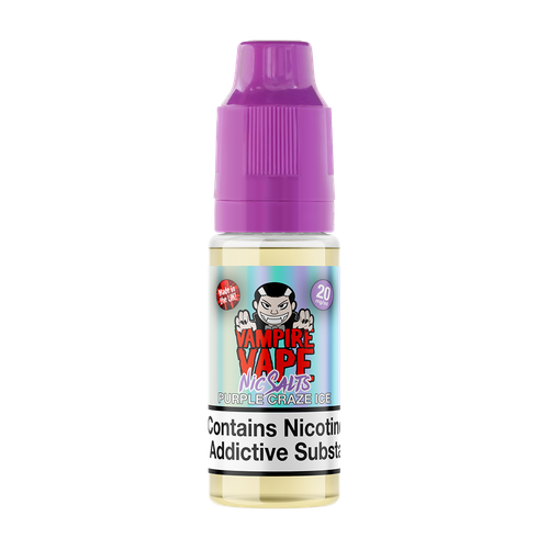 Purple Craze Ice Nic Salt By Vampire Vape 10ml
