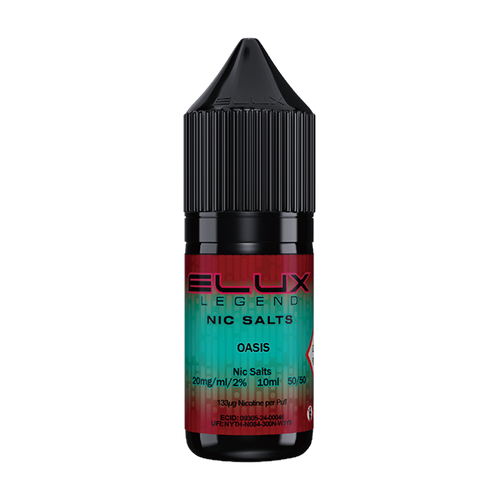 elux legend nic salts oasis 10ml