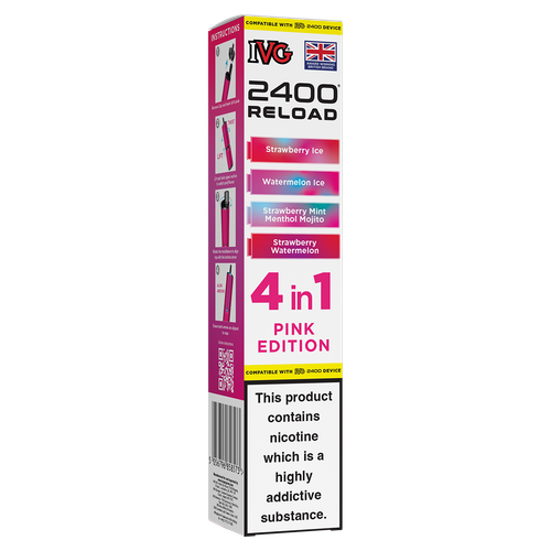 Pink Edition IVG 2400 Refill Pods