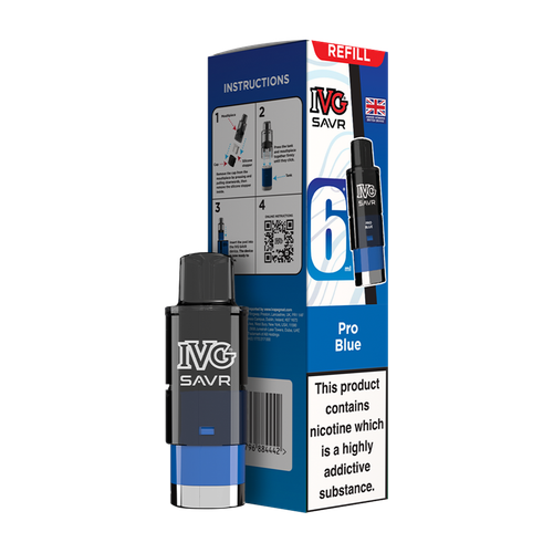 ivg savr refill + box pro blue