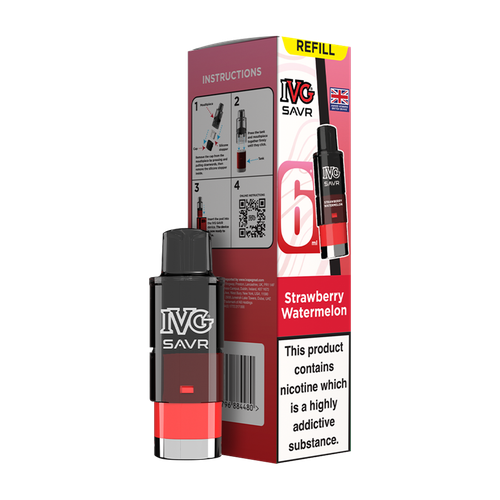 ivg savr refill + box strawberry watermelon