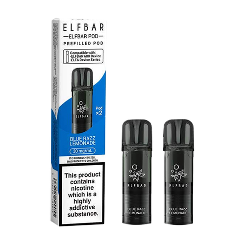 Elfbar 600 Prefilled POD Blue Razz Lemonade