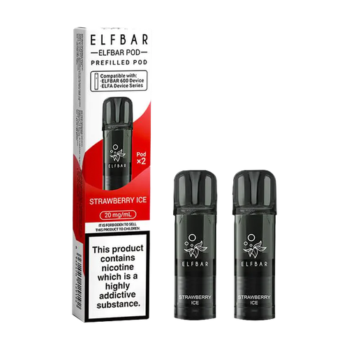Elfbar 600 Prefilled POD Strawberry Ice