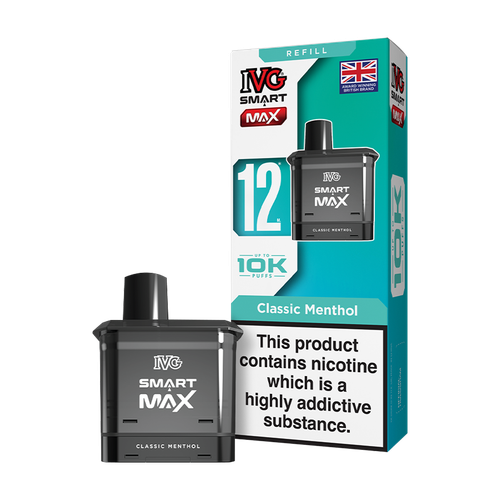 ivg smart max refill classic menthol