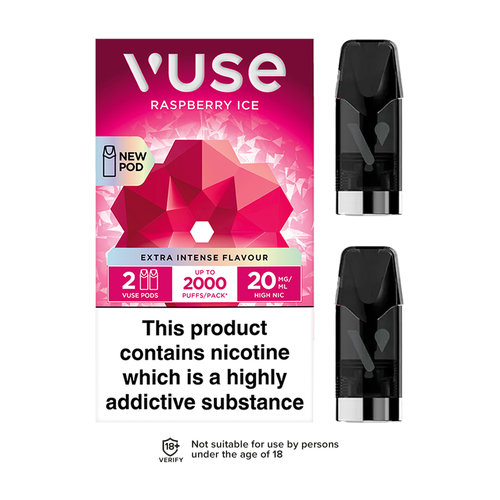 vuse pro pods raspberry ice