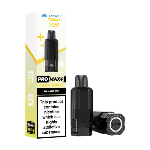 hayati pro max plus pods banana ice