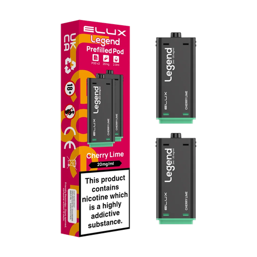 Cherry Lime Elux Legend 1500 Pods
