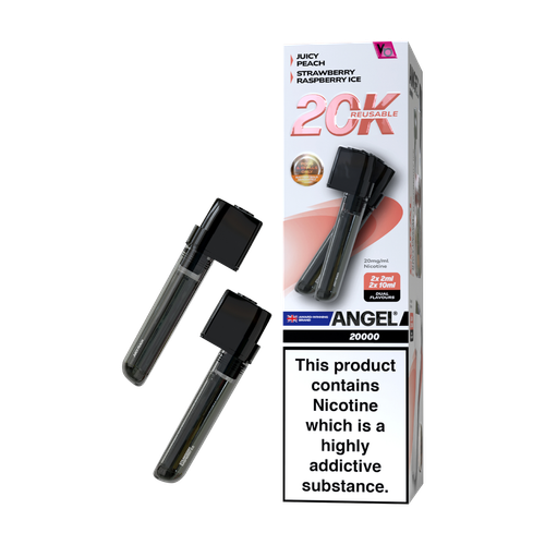 vapes bars angel 20k pod coral
