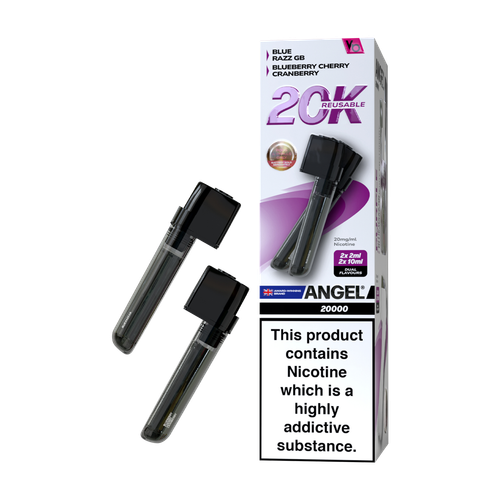 vapes bars angel 20k pod purple