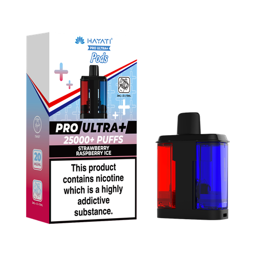 strawberry raspberry ice hayati pro ultra plus pods