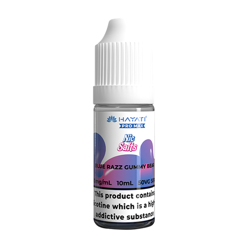 hayati pro max nic salts blue razz gummy