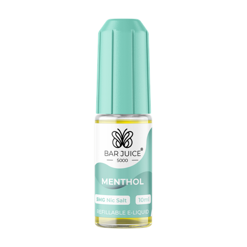 bar juice 5000 menthol 10ml 5mg