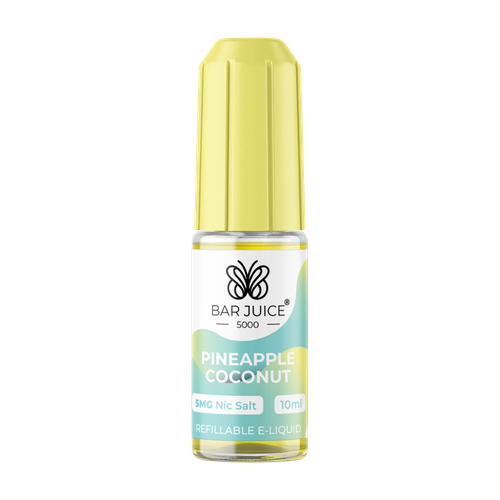 bar juice 5000 pineapple coconut 10ml 5mg