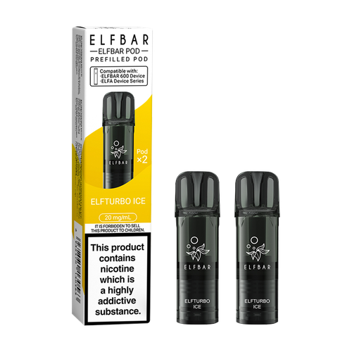 Elfturbo Ice Elfbar 600 Pods