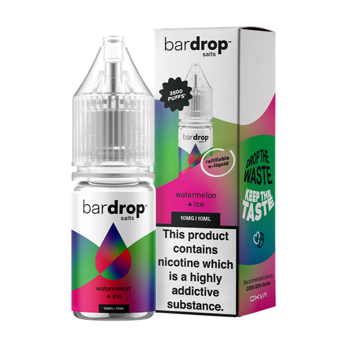bar drop box bottle watermelon ice