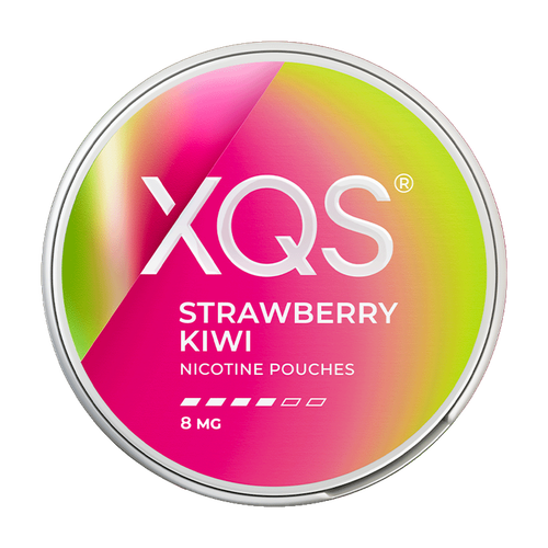 xqs nic pouches strawberry kiwi 8mg