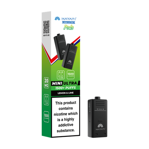 hayati mini ultra pods lemon and lime
