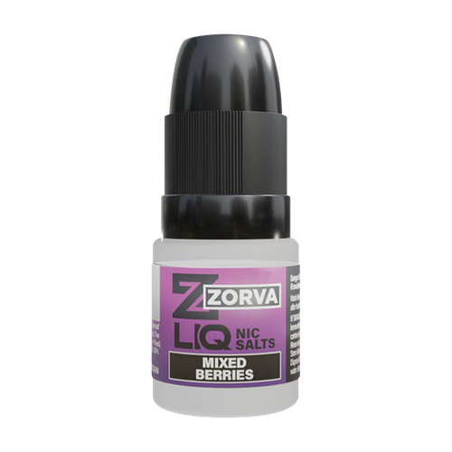 zorva liq nic salts mixed berries