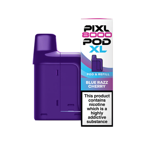Blue Razz Cherry Pixl 8000 Refill Pack