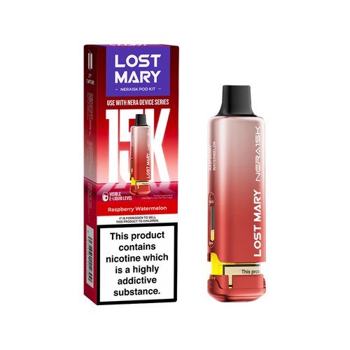 Raspberry Watermelon Lost Mary NERA15K Refill Pack