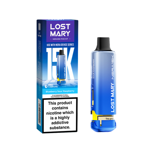 Blueberry Sour Raspberry Lost Mary NERA15K Refill Pack