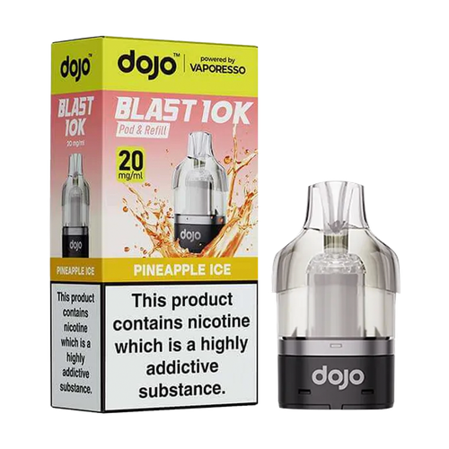 dojo blast 10k refill pineapple ice