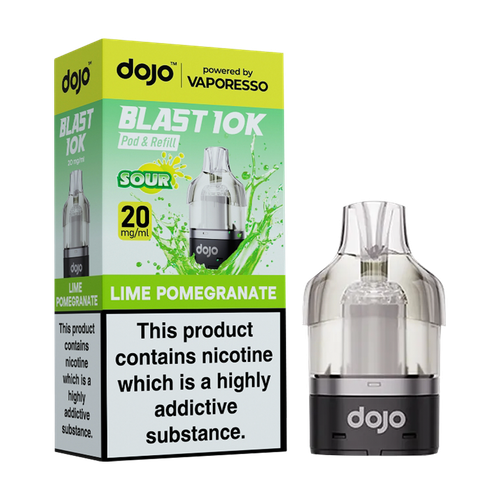 dojo blast 10k refill lime pomegranate