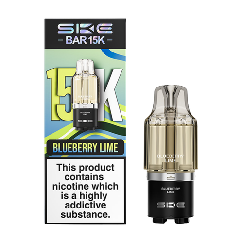 ske bar 15k prefilled pod blueberry lime