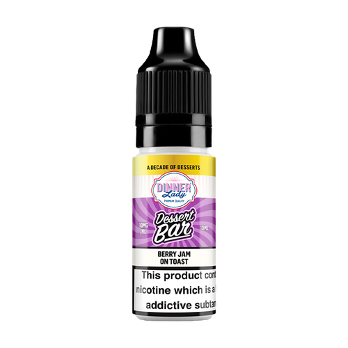 dinner lady bar salts desserts berry jam on toast 10ml