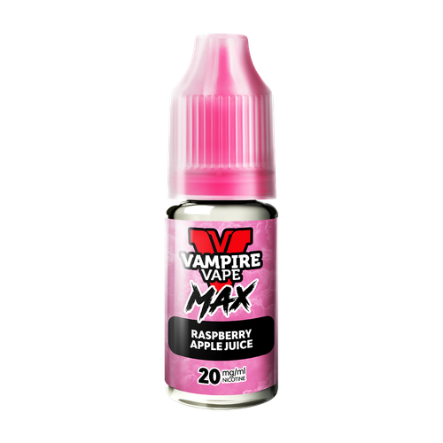 vampire vape max nic salt raspberry apple juice