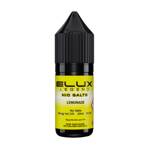 elux legend nic salts lemonade