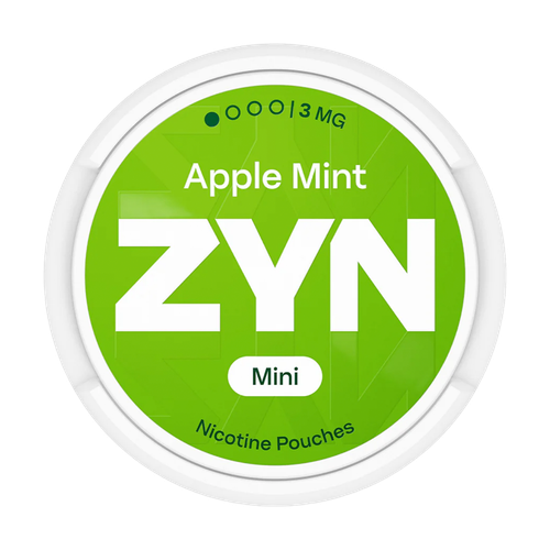zyn nicotine pouches apple mint mini 3mg