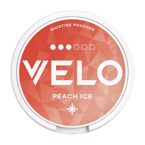 velo nicotine pouches peach ice