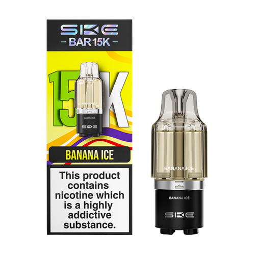 ske bar 15k prefilled pod banana ice